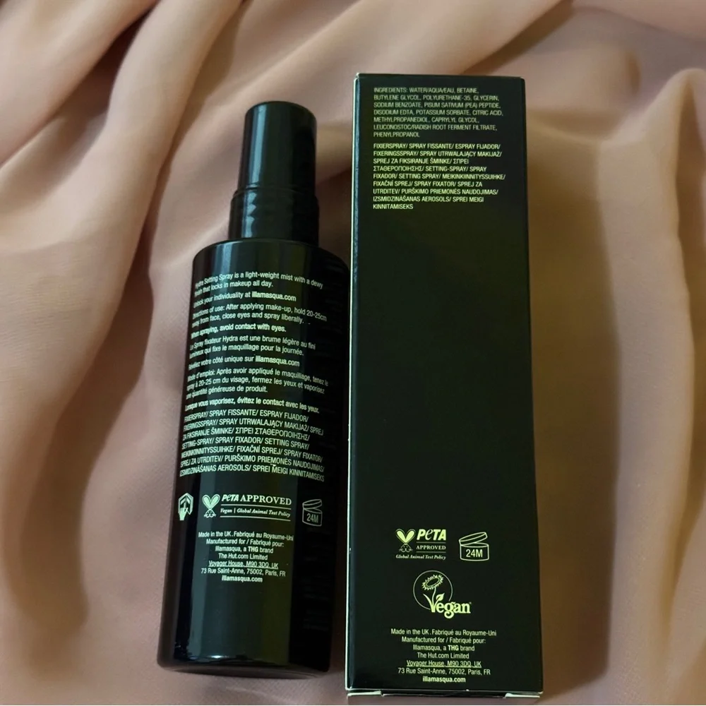 Illamasqua New Hydra Makeup Setting Spray‎ Full Size